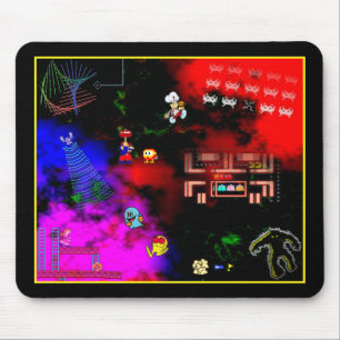 Alfombrilla De Ratón Mata de ratón Junkie Arcade clásico