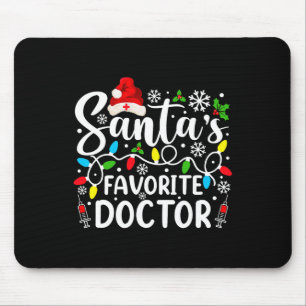 Alfombrilla De Ratón Matc de familia de Navidades divertidos Médicos fa