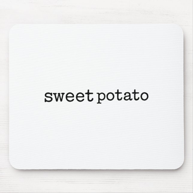 Alfombrilla De Ratón Matching Funny Sweet Tato Kind Of Rude Tato  (Frente)