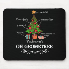 Alfombrilla De Ratón Math Geometry Christmas Tree Geometree Teacher