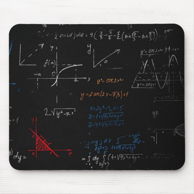 Alfombrilla De Ratón Math Mousepad (Frente)