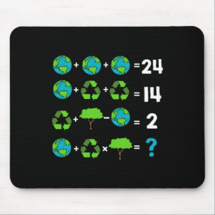 Alfombrilla De Ratón Math Teacher Humor Día De La Tierra Orden De Opera