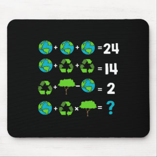 Alfombrilla De Ratón Math Teacher Humor Día De La Tierra Orden De Opera