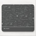 Alfombrilla De Ratón Mathematics Teacher Formulas Oficina de álgebra<br><div class="desc">Cuto y sencillo personalizar el teclado del ratón con un patrón de fórmulas y ecuaciones matemáticas. Un regalo perfecto para los profesores y los nerds matemáticos. Ilustrado y diseñado por Patricia Álvarez.</div>