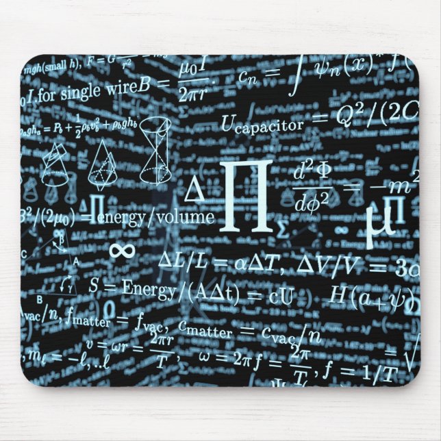 Alfombrilla De Ratón Mathematik Geometrie Algebra Mousepad (Frente)