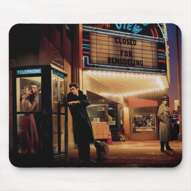 Alfombrilla De Ratón Matinée de medianoche (Frente)