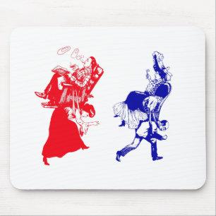 Alfombrilla De Ratón matrimonio victoriano divertido