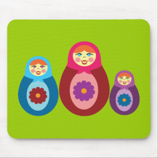Alfombrilla De Ratón Matryoshka Dolls