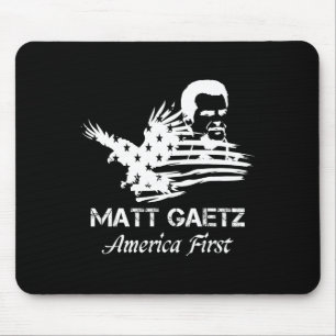 Alfombrilla De Ratón Matt Gaetz Face American Flag Eagle Trump 2024 Est