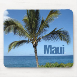 Alfombrilla De Ratón Maui Hawaii Bella Playa de Fotografía de Isla