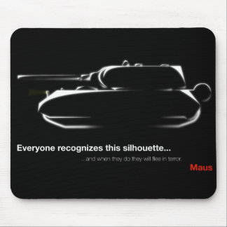 Alfombrilla De Ratón Maus Tenk Mousepad
