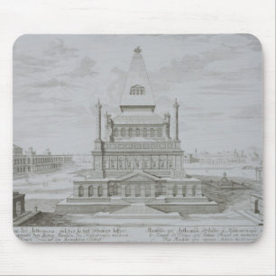 Alfombrilla De Ratón Mausoleo de Halicarnassus, Bodrum, Turquía, de '