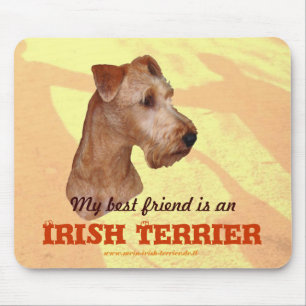 Alfombrilla De Ratón Mauspad “Terrier Irlandesa "