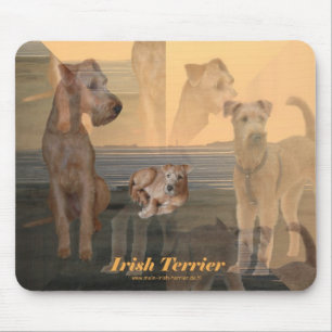 Alfombrilla De Ratón Mauspad “Terrier Irlandesa "