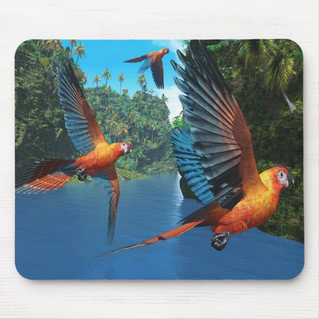 Alfombrilla De Ratón Maustre rojo cubano 2 (Frente)