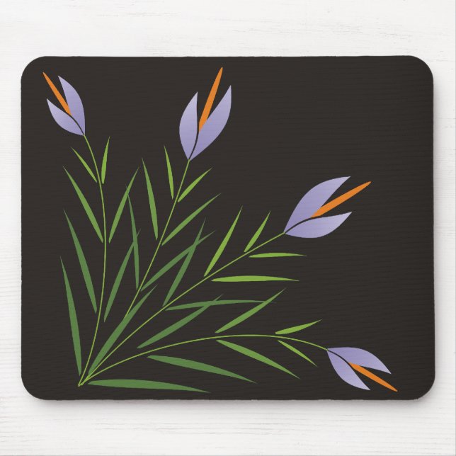 Alfombrilla De Ratón Mauve lily Mousepad (Frente)
