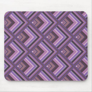 Alfombrilla De Ratón Mauve stripes scale pattern