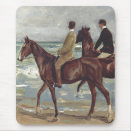 Alfombrilla De Ratón Max Liebermann: Two Riders on the Beach Art