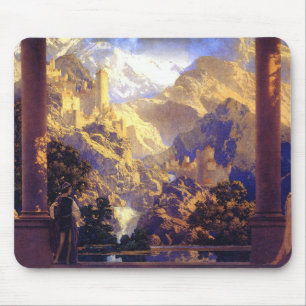 Alfombrilla De Ratón Maxfield Parrish Romance 1922