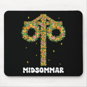 Alfombrilla De Ratón Maypole Midsommar Suecia del solsticio de verano