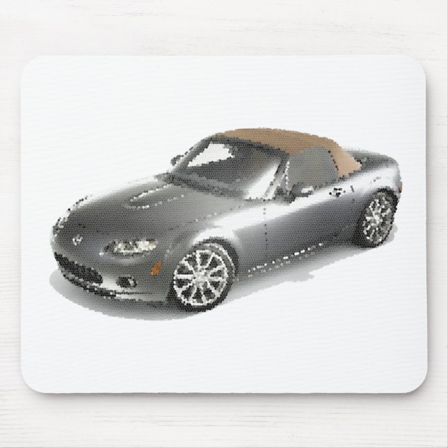 Alfombrilla De Ratón Maz Miata MX5 Eunos Gen3 agrietado (Frente)