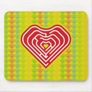 ALFOMBRILLA DE RATÓN MAZE LOVE HEART BY MASANSER PIXELAT