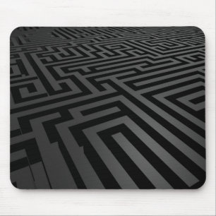 Alfombrilla De Ratón Maze oscuro