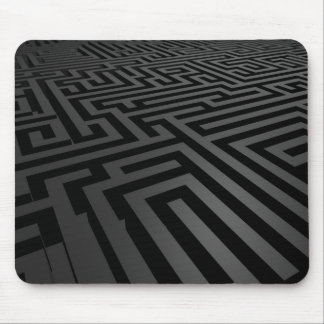 Alfombrilla De Ratón Maze oscuro