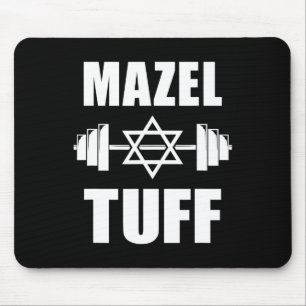 Alfombrilla De Ratón Mazel Tuff Funny Jewish Workout