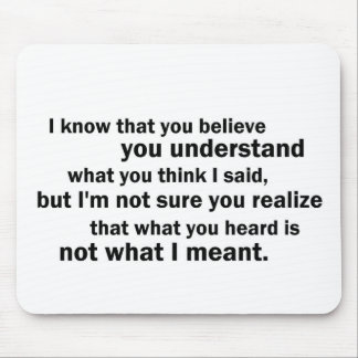 Alfombrilla De Ratón McCloskey en la comprensión