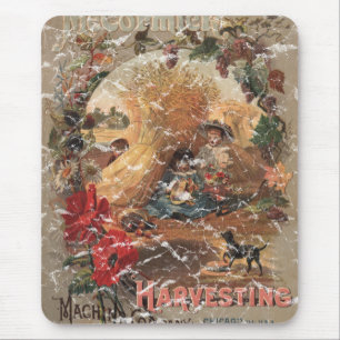 Alfombrilla De Ratón McCormick Harvesting-1873 - afligido