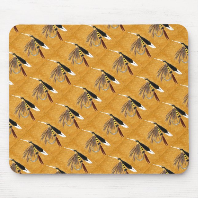 Alfombrilla De Ratón "McGinty Tiled" Trout Fly Mousepad (Frente)
