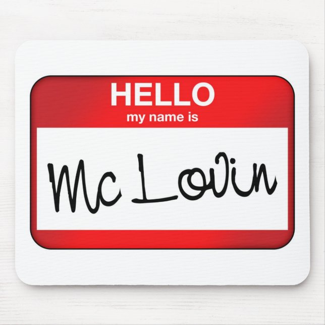 Alfombrilla De Ratón McLovin (Frente)