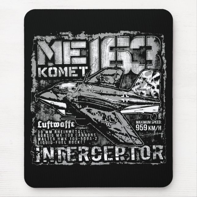 Alfombrilla De Ratón Me 163 Komet (Frente)