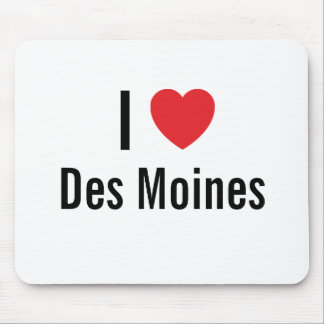 Alfombrilla De Ratón Me encanta Des Moines