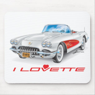 ALFOMBRILLA DE RATÓN ME ENCANTA EL DISEÑO ÚNICO DE COCHES