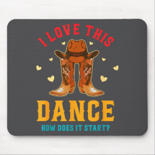 Alfombrilla De Ratón Me encanta este baile ¿Cómo empieza_ Cita