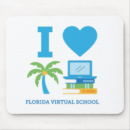 Alfombrilla De Ratón Me encanta Florida Virtual School Mousepad