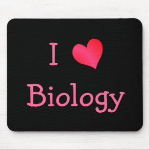 Alfombrilla De Ratón Me encanta la biología