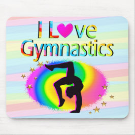 ALFOMBRILLA DE RATÓN ME ENCANTA LA GIMNASTICA RAINBOW MOUSE PAD
