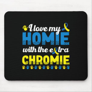 Alfombrilla De Ratón Me Encanta Mi Homie Con Un Síndrome De Chromie Aba