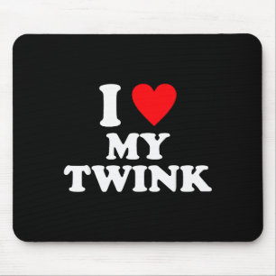 Alfombrilla De Ratón Me encanta mi Twink cita divertida