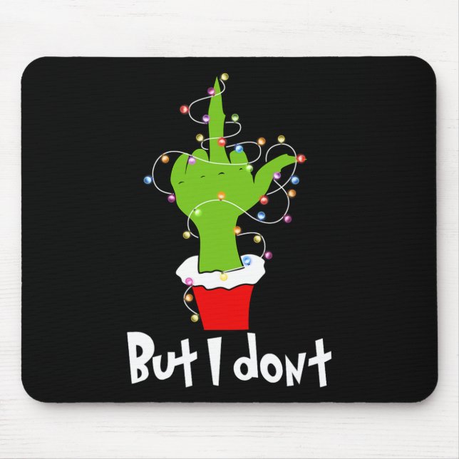 Alfombrilla De Ratón Me encanta que coincidan Navidades, pero no tengo  (Frente)