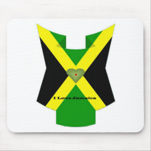 Alfombrilla De Ratón Me encanta que Jamaica tenga un buen día y una mej
