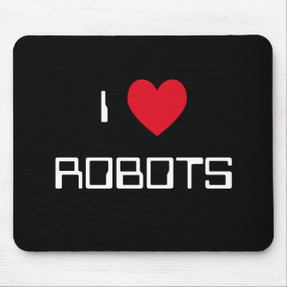 Alfombrilla De Ratón Me Encanta Robots Mousepad