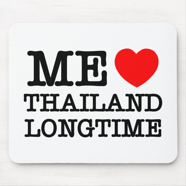 ALFOMBRILLA DE RATÓN ME ENCANTA TAILANDIA DURANTE MUCHO TIEMPO (Frente)
