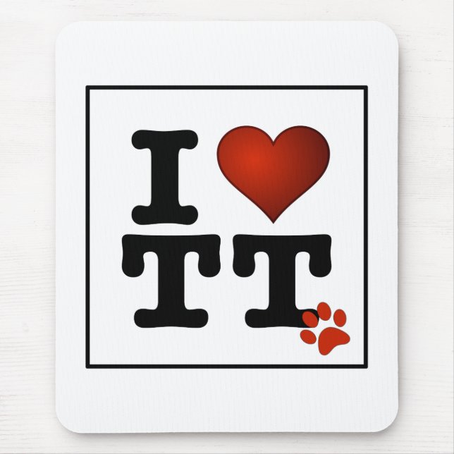 Alfombrilla De Ratón Me encanta TT Mousepad (Frente)