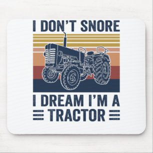 Alfombrilla De Ratón me encantan las camisetas de tractores