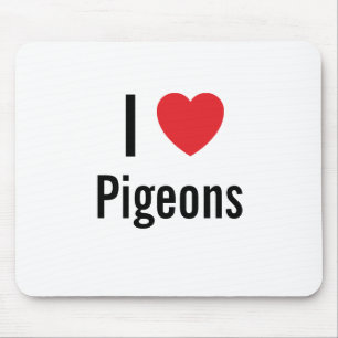 Alfombrilla De Ratón Me encantan las palomas