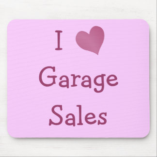 Alfombrilla De Ratón Me encantan las ventas de Garage